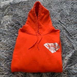 Bright Orange “Ladies First” Hoodie